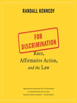 cover image of For Discrimination